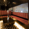 Hookah Lounge Satélite / BNKR Arquitectura - Restaurant, Patio interior, Cierros, Barandas, Iluminación