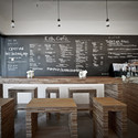 Kith Café / HJGHER - Café, Cocina, Mesas