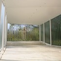 Capilla La Estancia / BNKR Arquitectura - Capilla, Puerta, Fachada, Pilares, Barandas, Bancas, Sillas
