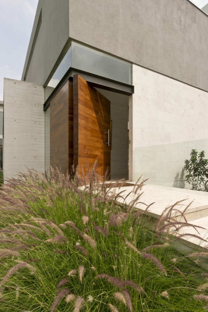 Casa AE / twentyfourseven - Jardín, Fachada, Puerta