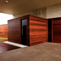 Fábrica Bortolini Móveis / 4D-Arquitetura - Fábrica, Puerta, Fachada, Fijación Vigas