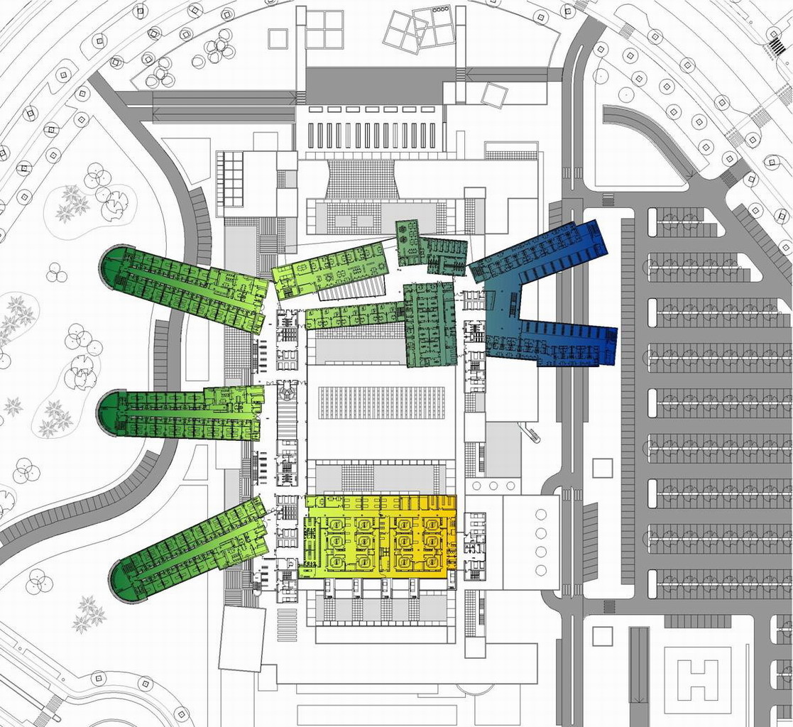 Galería de Hospital Campus de la Salud / PLANHO + AIDHOS arquitectos S