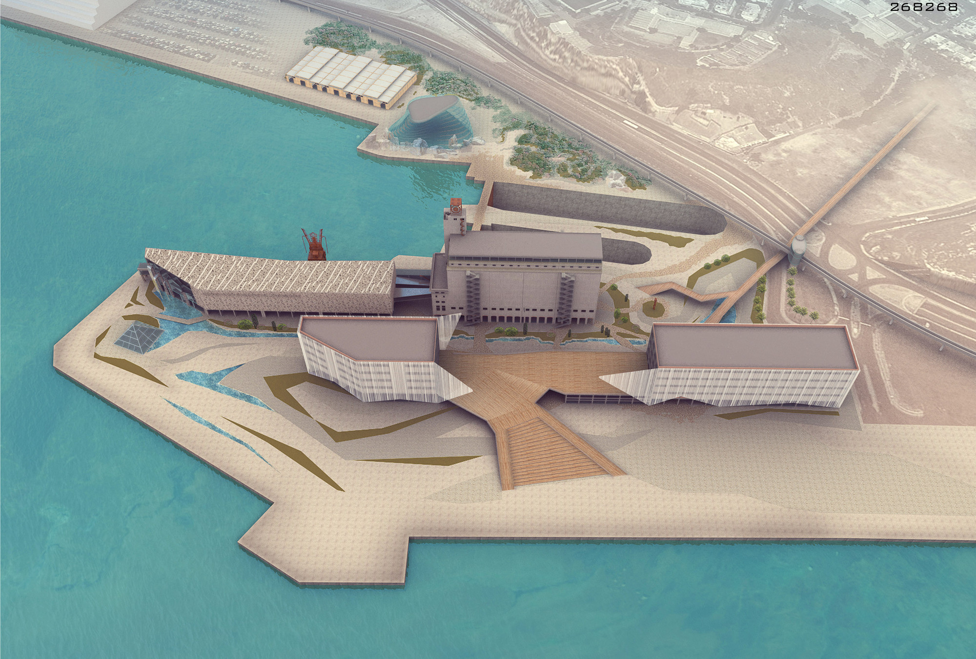 Piraeus Museum for Underwater Antiquities Competition Entry / Various Architects - Featured Image