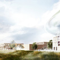 European Spallation Source (ESS) / Henning Larsen Architects + Cobe + SLA Landskab - Research Center, Garden, Facade