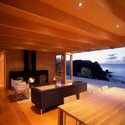 Coromandel Bach / Crosson Clarke Carnachan Architects - Casas, Dormitorio, Fijación Vigas, Fachada, Mesas