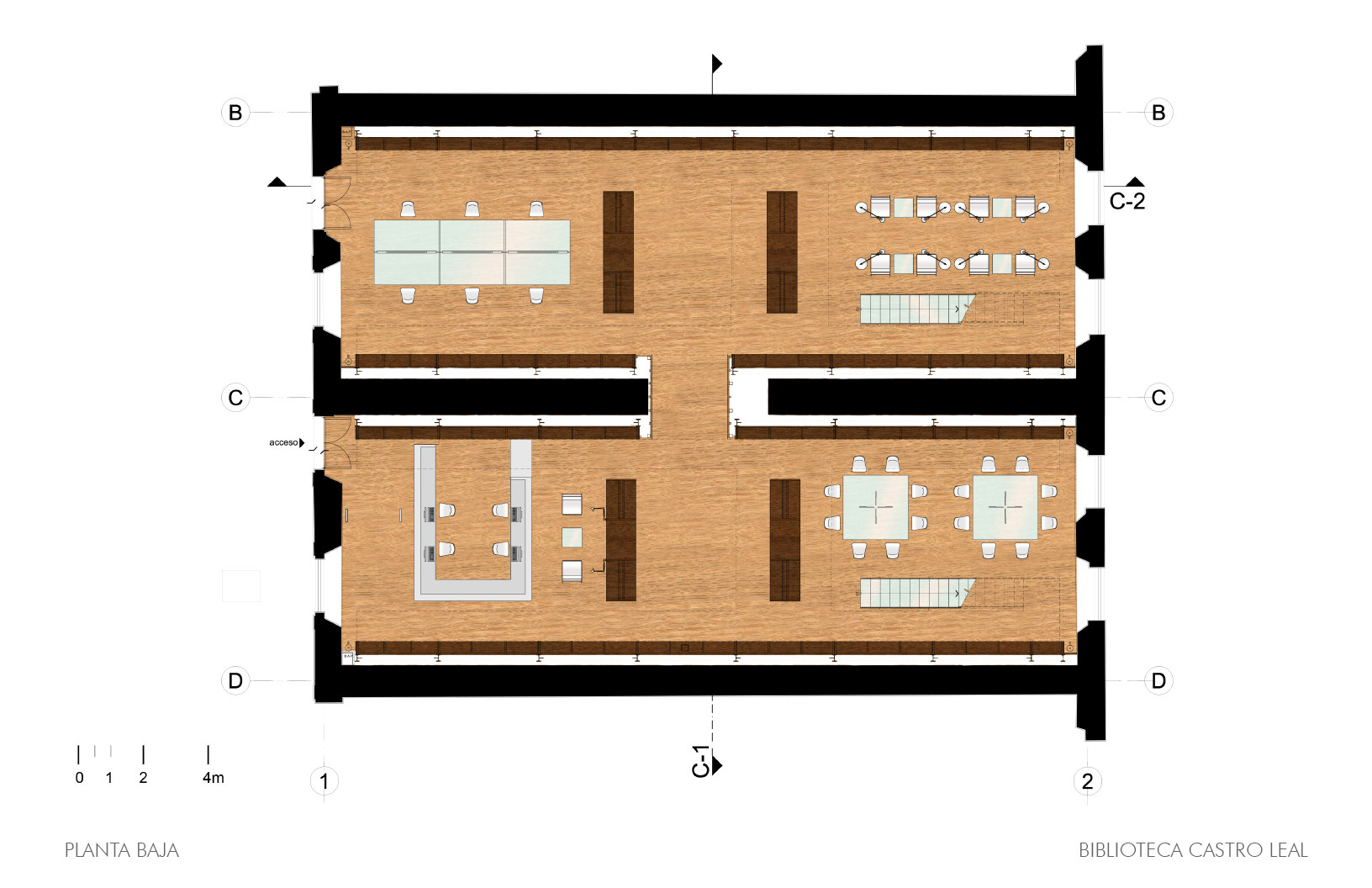 Galería de Biblioteca Antonio Castro Leal / BGP arquitectura 11