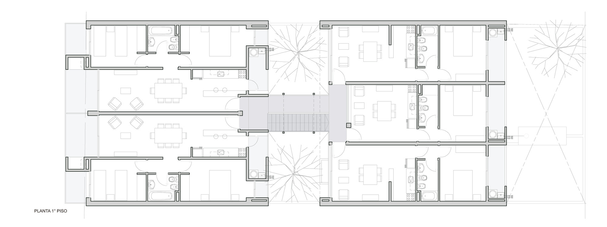 Galería De Edificio En Calle Lavalle Biagioni Pecorari Arquitectos 17
