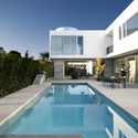 Modern Family Home / Dennis Gibbens Architects - Houses, Courtyard, Facade, Door, Chair