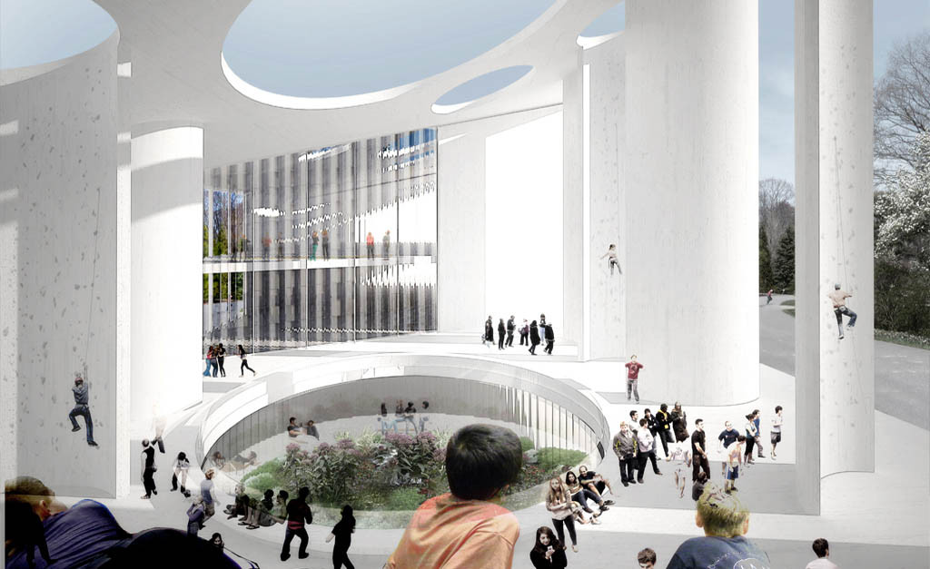 Gojko Radić Gallery of Collider Activity Center Competition Entry / Gojko Radić ...