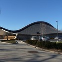 Clássicos da Arquitetura: David S. Ingalls Skating Rink / Eero Saarinen - Ginásio, Fachada