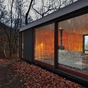 Stacked Cabin / Johnsen Schmaling Architects - Exterior Photography, Windows, Beam