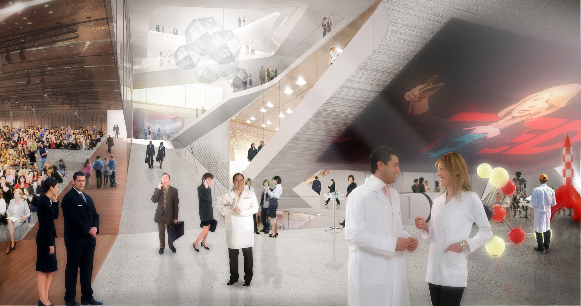 Moscow Polytechnic Museum - Education Center Proposal / Leeser Architecture - Image 4 of 9