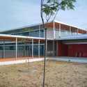 Centro Educativo en Bollullos, Sevilla / Republica DM - Kindergarten, Puerta, Fachada