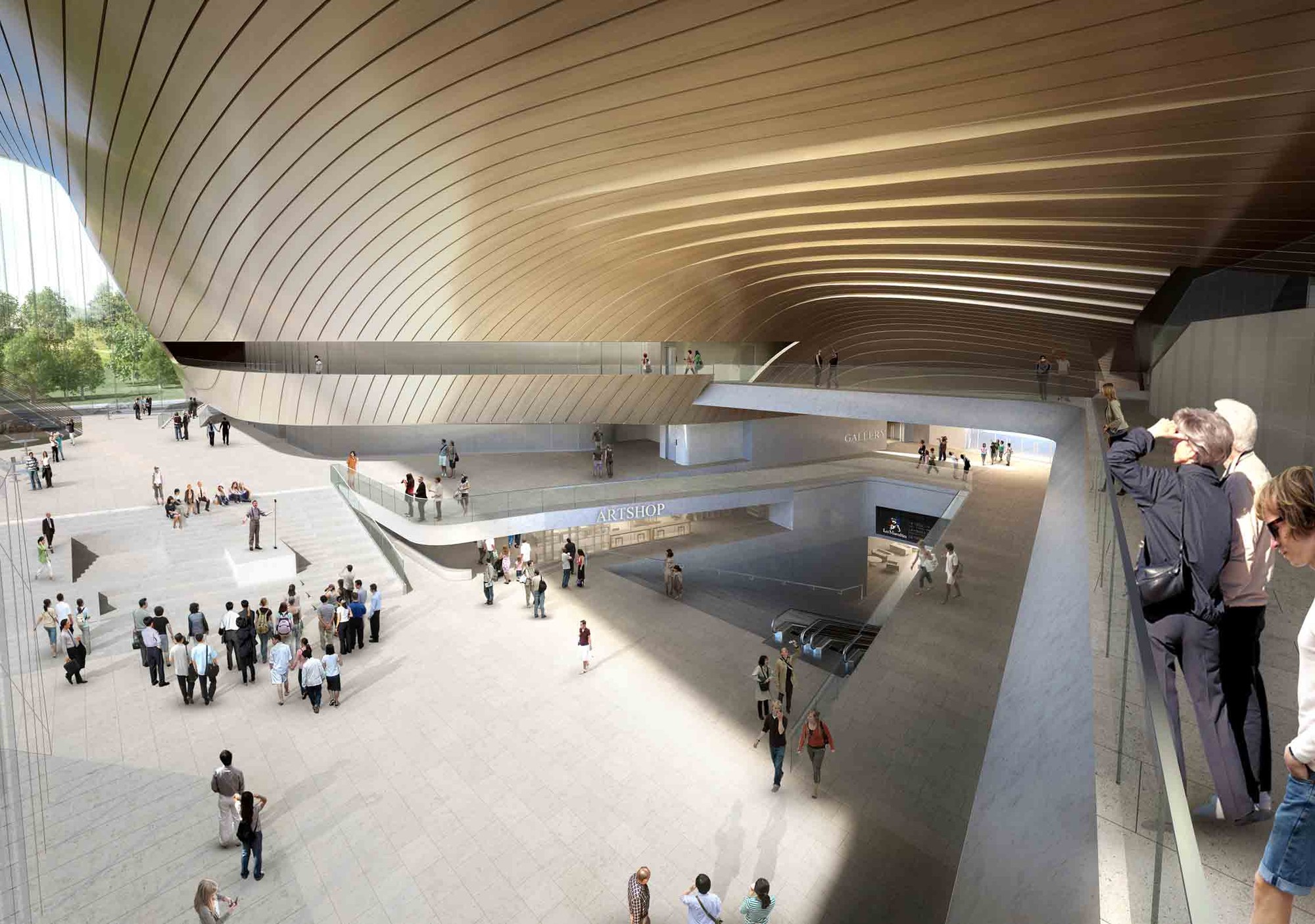 Galeria de Proposta Vencedora para o Sejong Art Center / DMP Partners 6