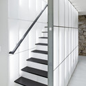 Delin Boiler Room / Stack + Co. - Offices Interiors, Stairs, Handrail, Door, Facade