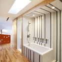 La Couleuvre / NatureHumaine - Extension, Bathroom, Beam, Lighting, Bathtub, Countertop