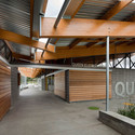Queen Elizabeth Outdoor Pool / Group2  - Swimming Pool, Facade, Beam
