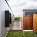 St-Zotique Residence / NatureHumaine - Houses, Garden, Fence, Facade, Handrail, Balcony