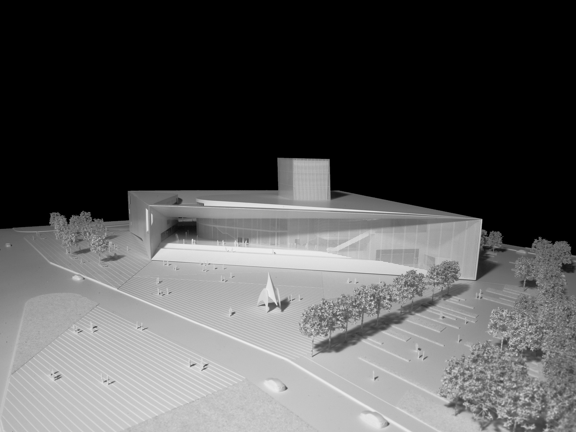 Gallery of Sejong Art Center 2nd Prize Winning Proposal / Tomoon
