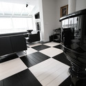 Black and White Office / TOYA Design - Chair, Windows
