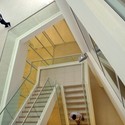 U. Talca Library / Valle Cornejo Arquitectos - University, Stairs, Handrail, Facade, Beam