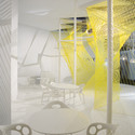 Lasvit Euroluce / deyl-sestak-architects - Instalaciones Temporales, Puerta, Mesas, Sillas
