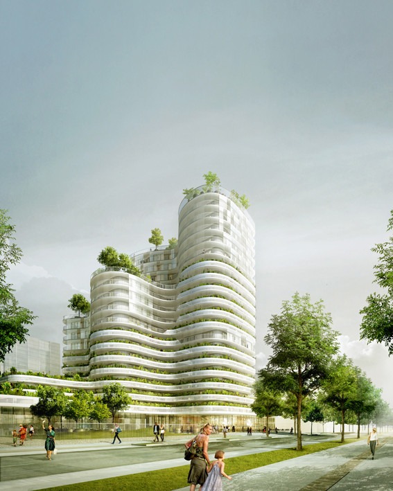 Housing Units in Nantes Winning Proposal / Hamonic + Masson ArchDaily