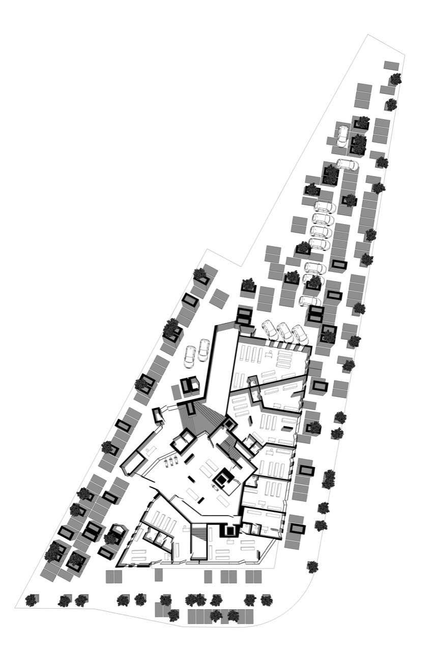 Gallery of Red Apple Apartment Building / Aedes Studio 28