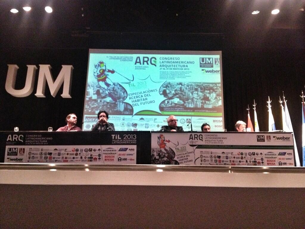 Congreso Latinoamericano de Arquitectura 2013: Resumen de Conferencias