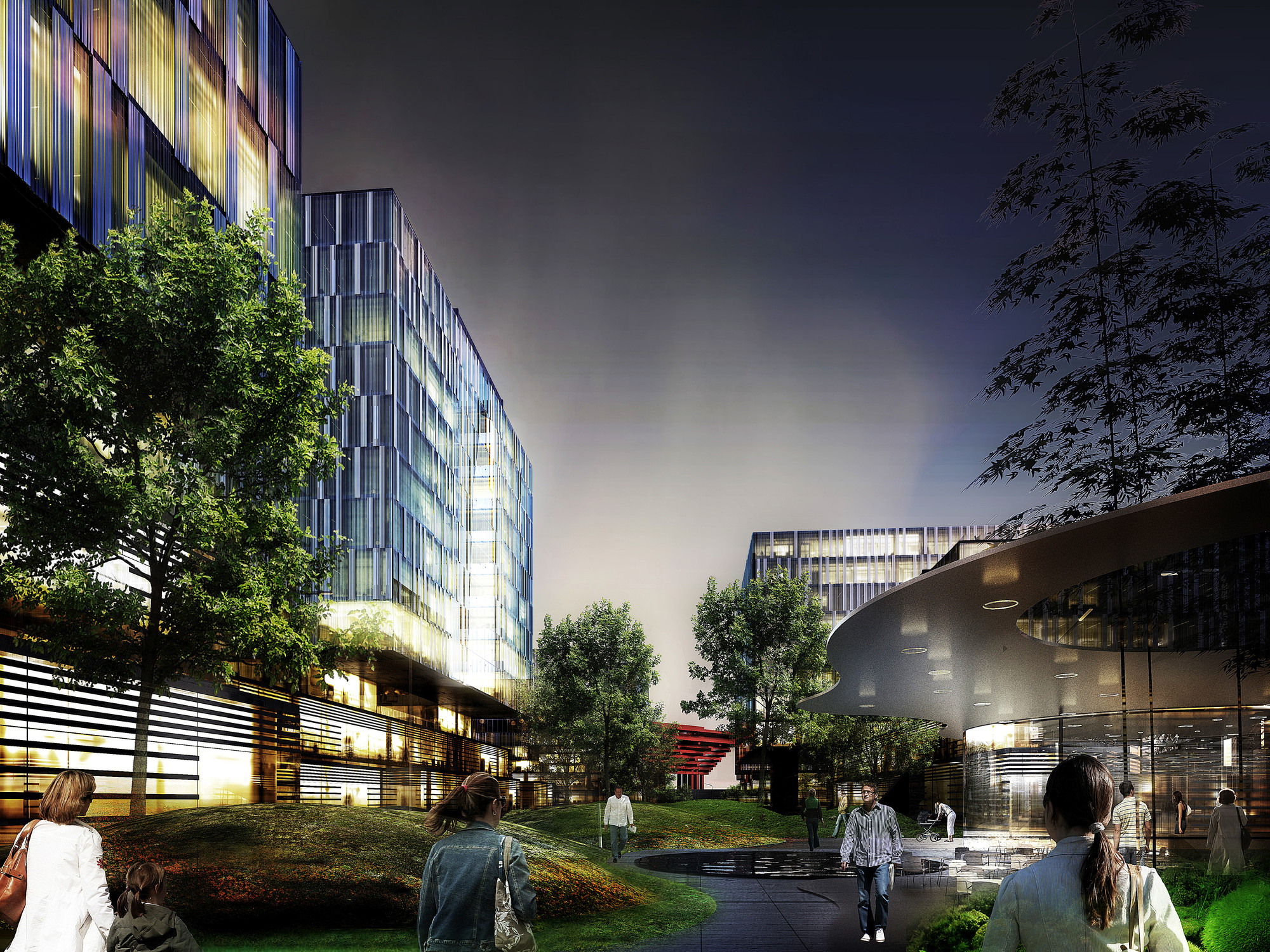 schmidt hammer lassen architects Breaks Ground on Waterfront Development in Shanghai , © schmidt hammer lassen architects