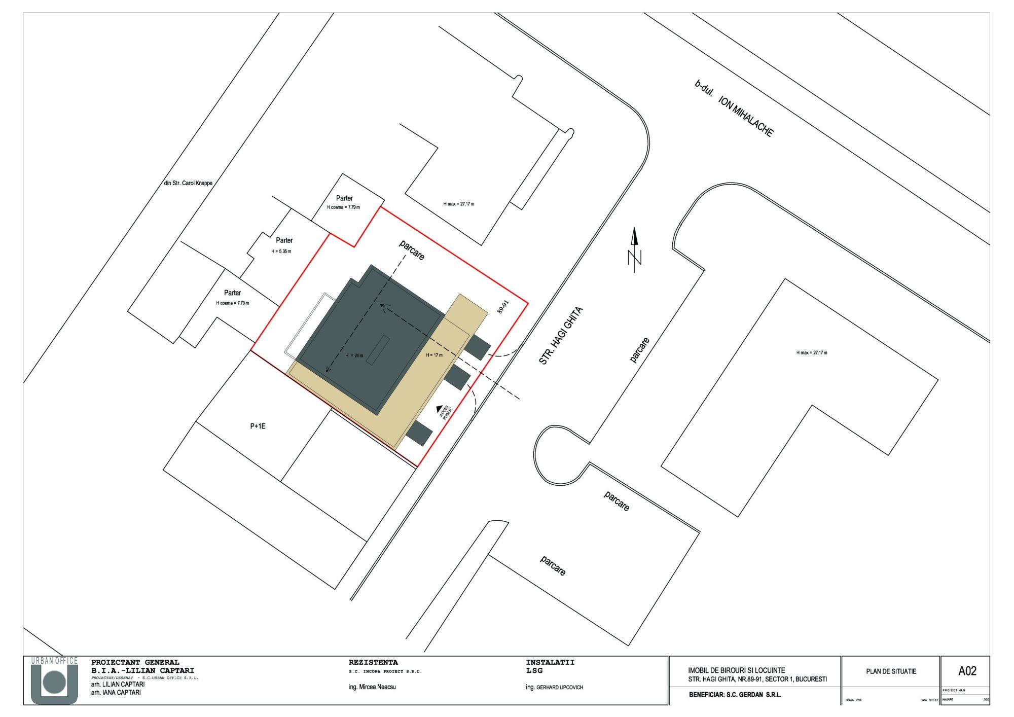 Gallery of L.S.G. HEad Office Building / Urban Office 33