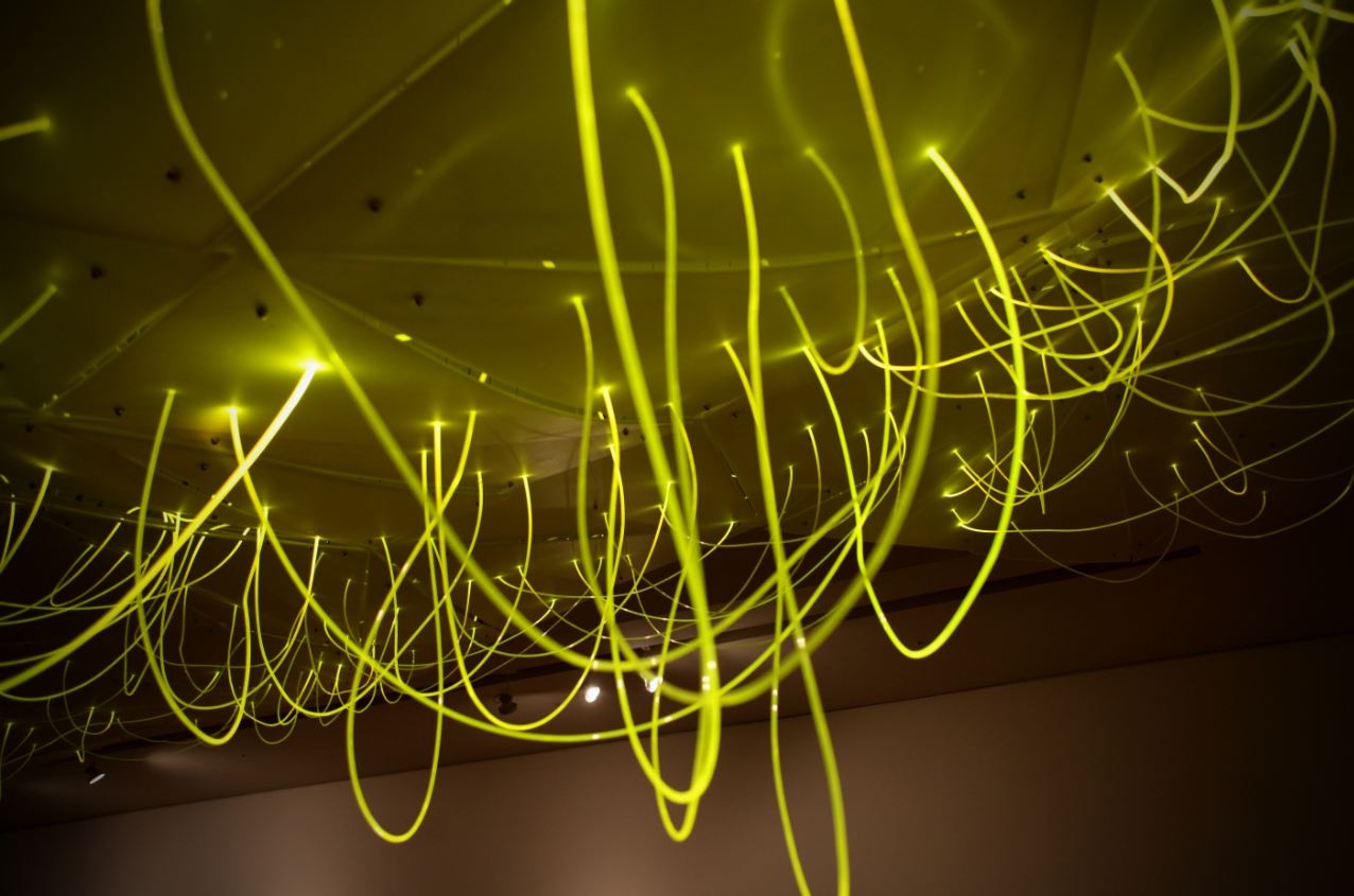 Optic light. Световая визуализация электроустановки. light show.