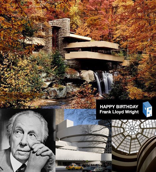 Happy 146th Birthday Frank Lloyd Wright - Featured Image