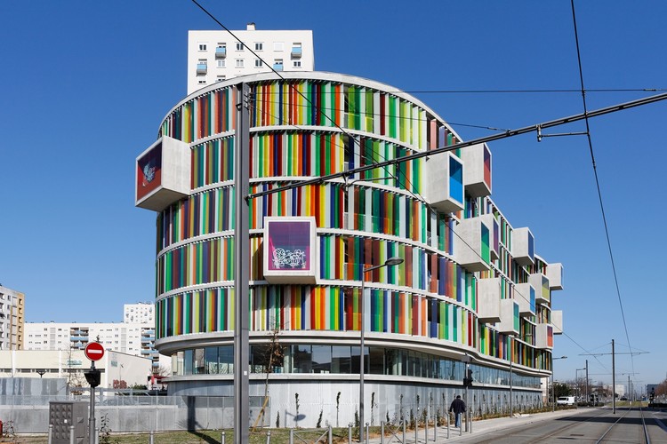 Arc En Ciel / Agence Bernard Bühler - Apartments, Facade, Cityscape