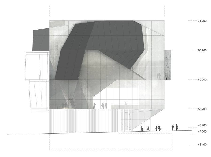 Gallery of Montreal Museum of Fine Arts Pavilion 5 Finalist Proposal