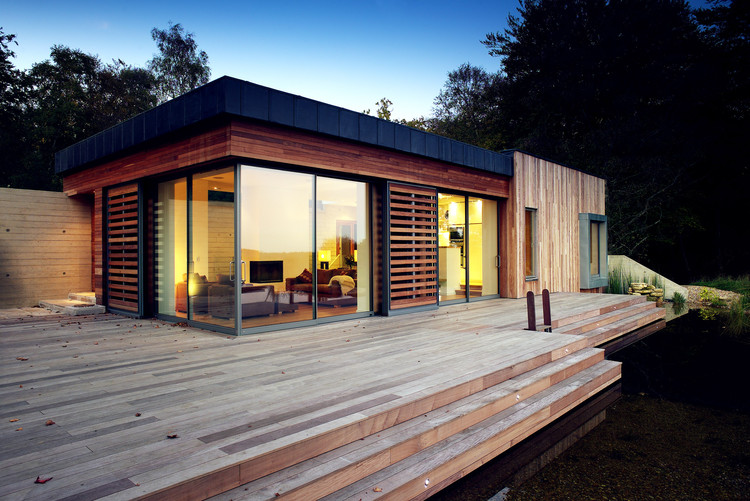 New Forest House / PAD studio - Wood, Facade, Windows, Beam, Deck