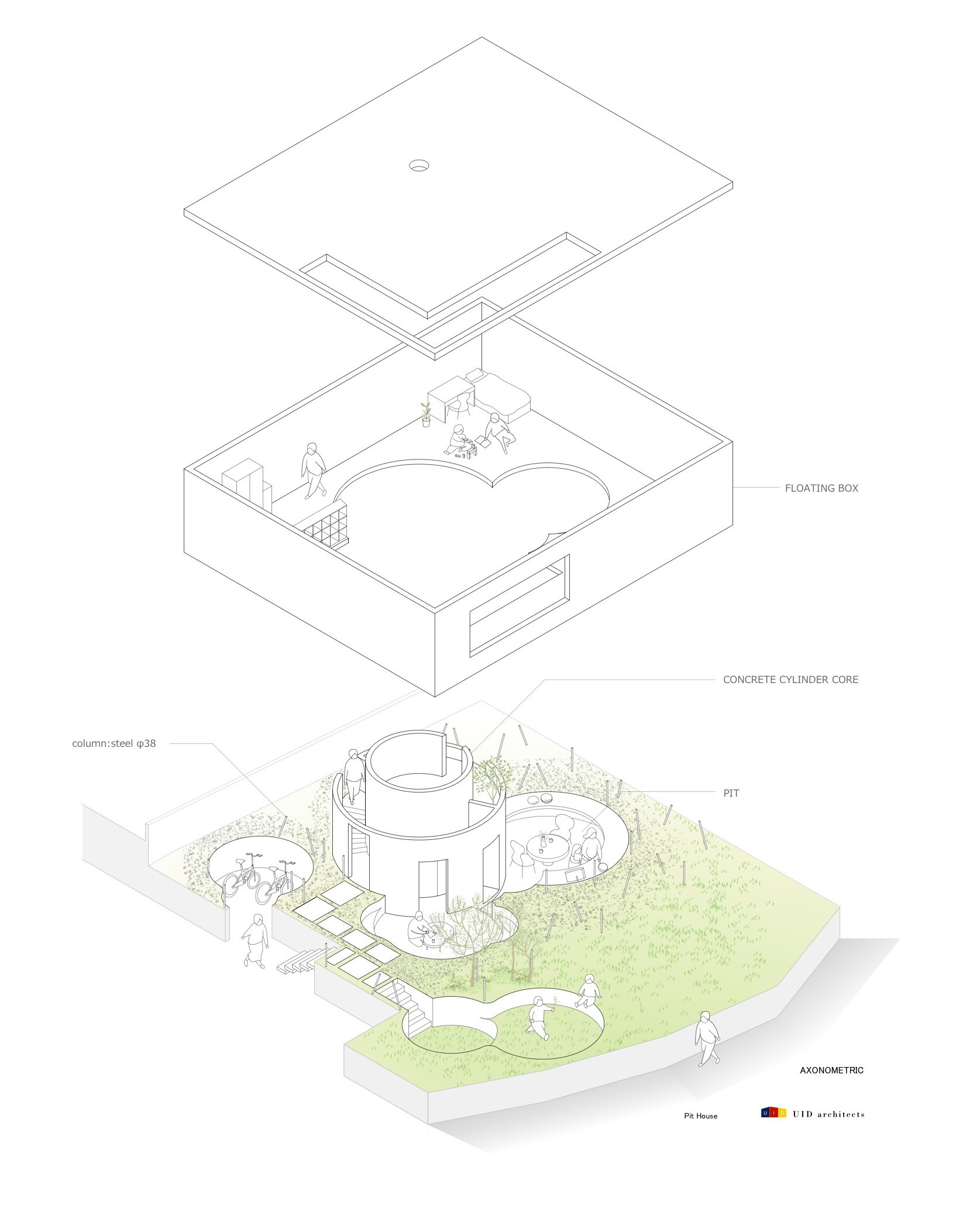 Gallery of Pit House / UID Architects - 20