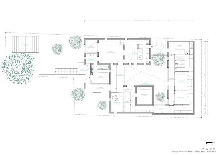 Casa da Árvore Hachioji / Airscape Architects Studio - Imagem 16 de 19