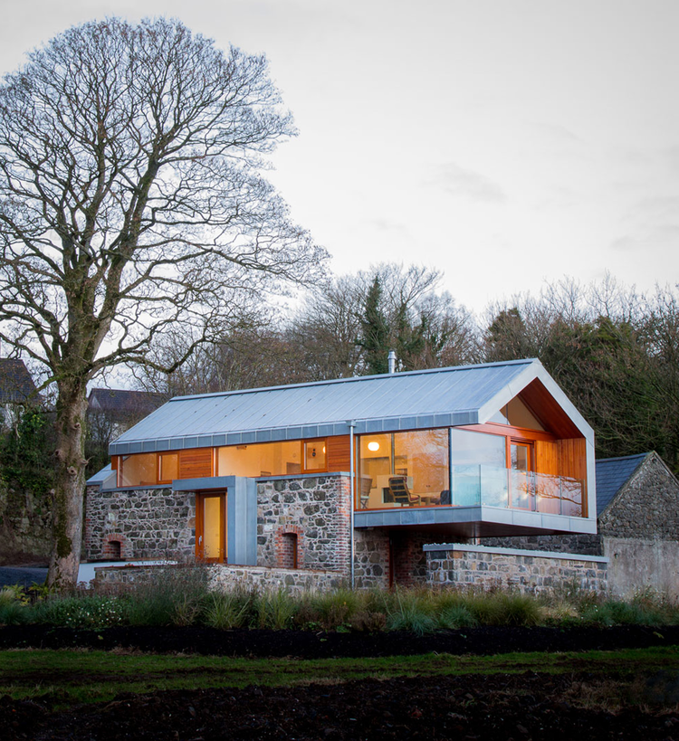 Loughloughan Barn / McGarry-Moon Architects - Windows, Facade