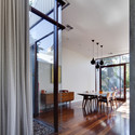 Maylands Additions / Jonathan Lake Architects - Houses, Facade, Door, Arch, Column, Lighting, Table, Chair