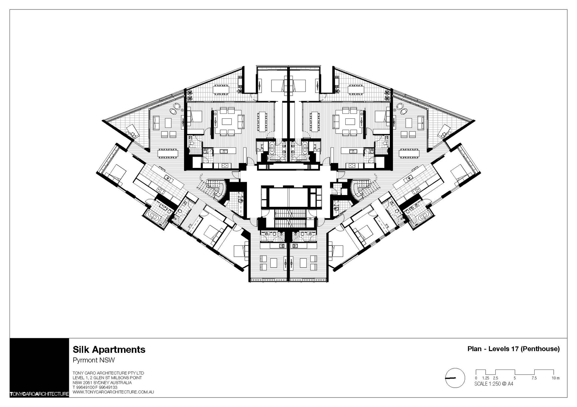 Galería de Silk Apartments / Tony Caro Architecture 33