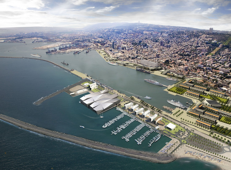 Novo plano para a orla de Haifa / Amir Mann–Ami Shinar Architects and Planners, Cortesia de Amir Mann-Ami Shinar