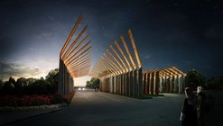 Proposta Vencedora para o Pórtico do Complexo da Villa Ryhan / Waltritsch a+u + Rndr Studio