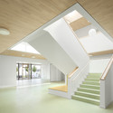 KiTa Schöne Aussicht / Birk Heilmeyer und Frenzel Architekten - Schools , Facade, Handrail, Stairs, Door