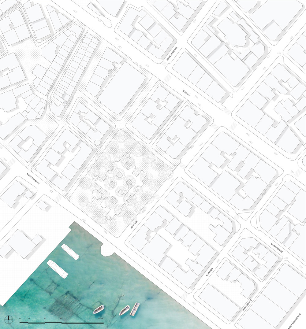 site plan. Image Courtesy of NaNA (NotaNumber Architects)