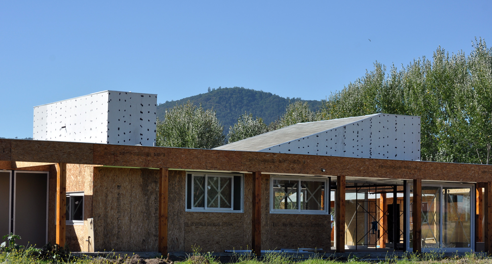 En Construcción: Casa Culipran / Cristián Contreras - Fachada, Puerta