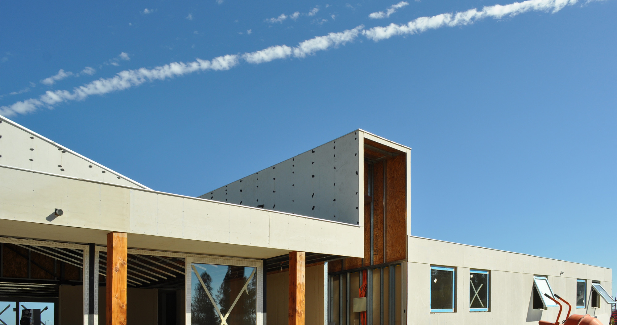 En Construcción: Casa Culipran / Cristián Contreras - Fachada, Puerta
