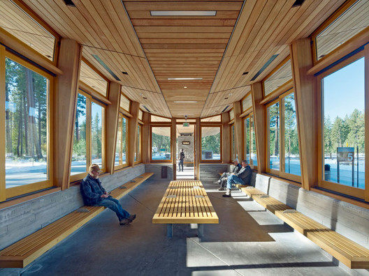 Tahoe City Transit Center / WRNS Studio - Windows, Beam