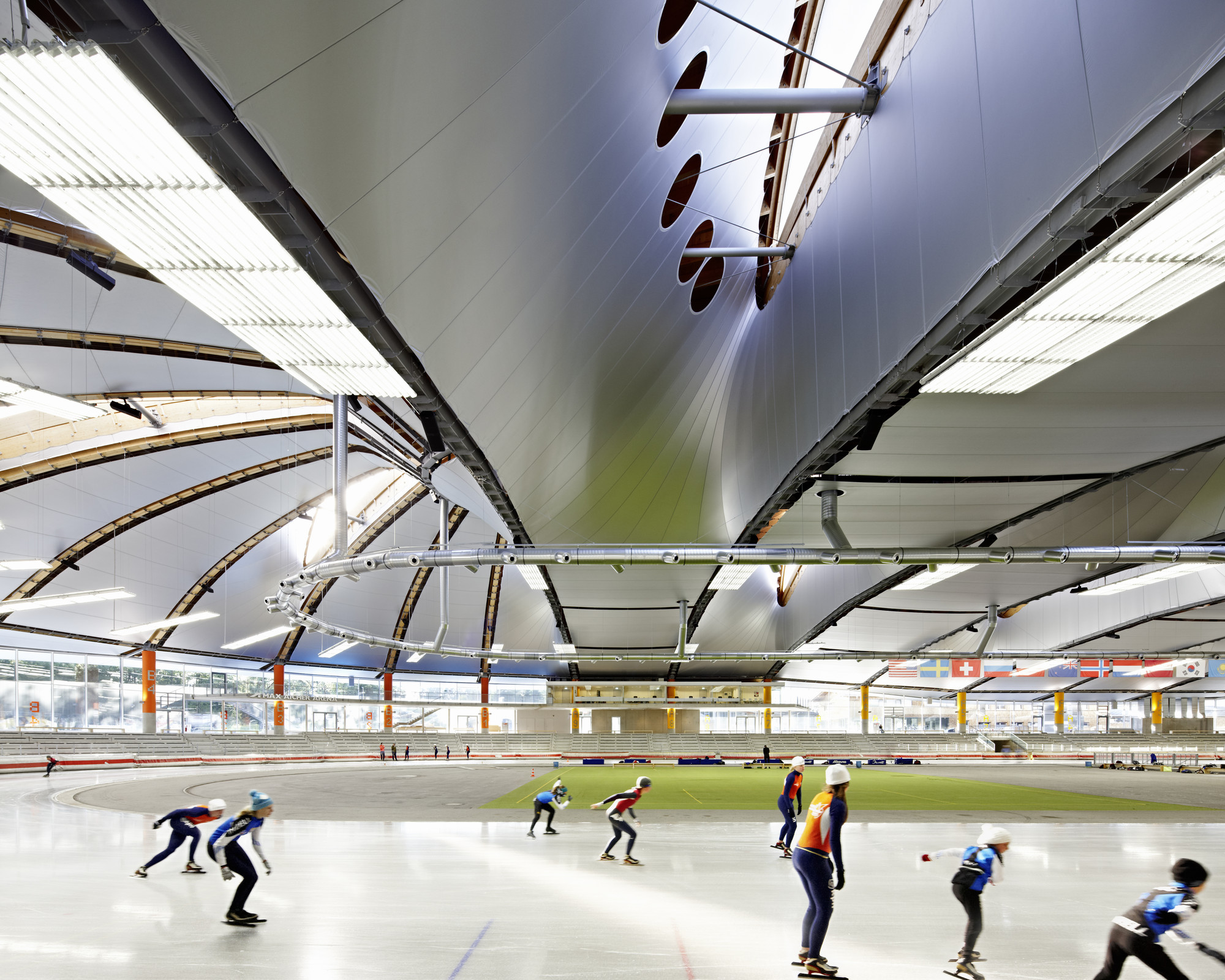 Gallery of Inzell Speed Skating Stadium / Behnisch Architekten + Pohl