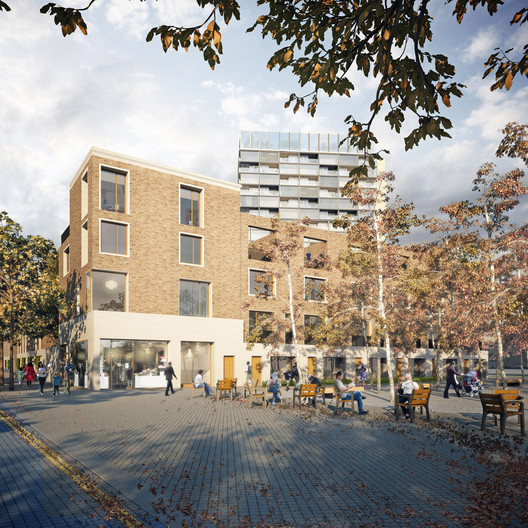 Agar Grove Estate Redevelopment Proposal / Hawkins\Brown - Windows, Facade